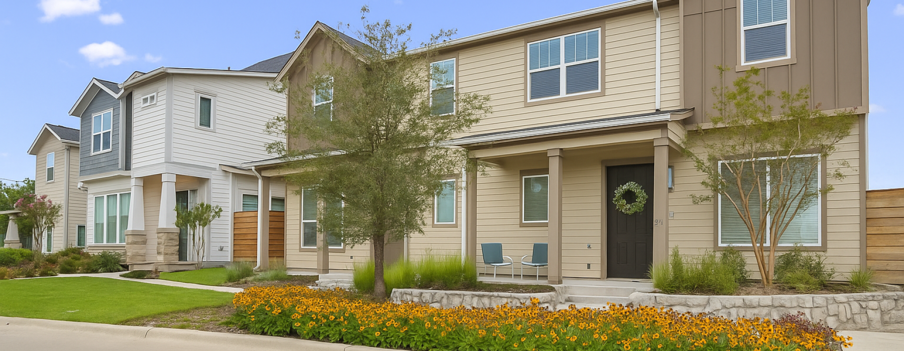Rental homes in mckinney texas with yard and attached garage