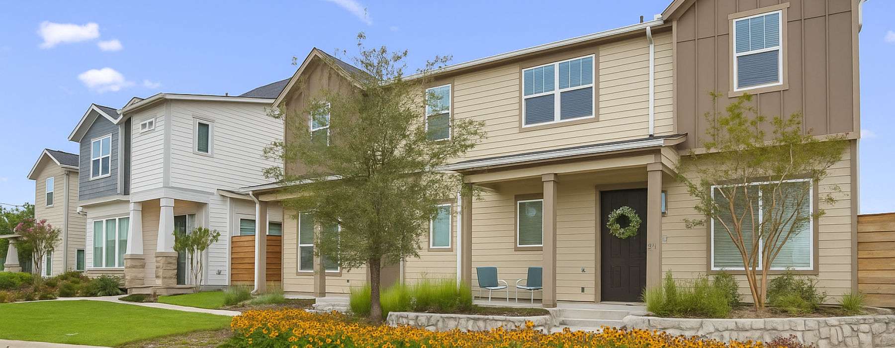Rental homes in mckinney texas with yard and attached garage