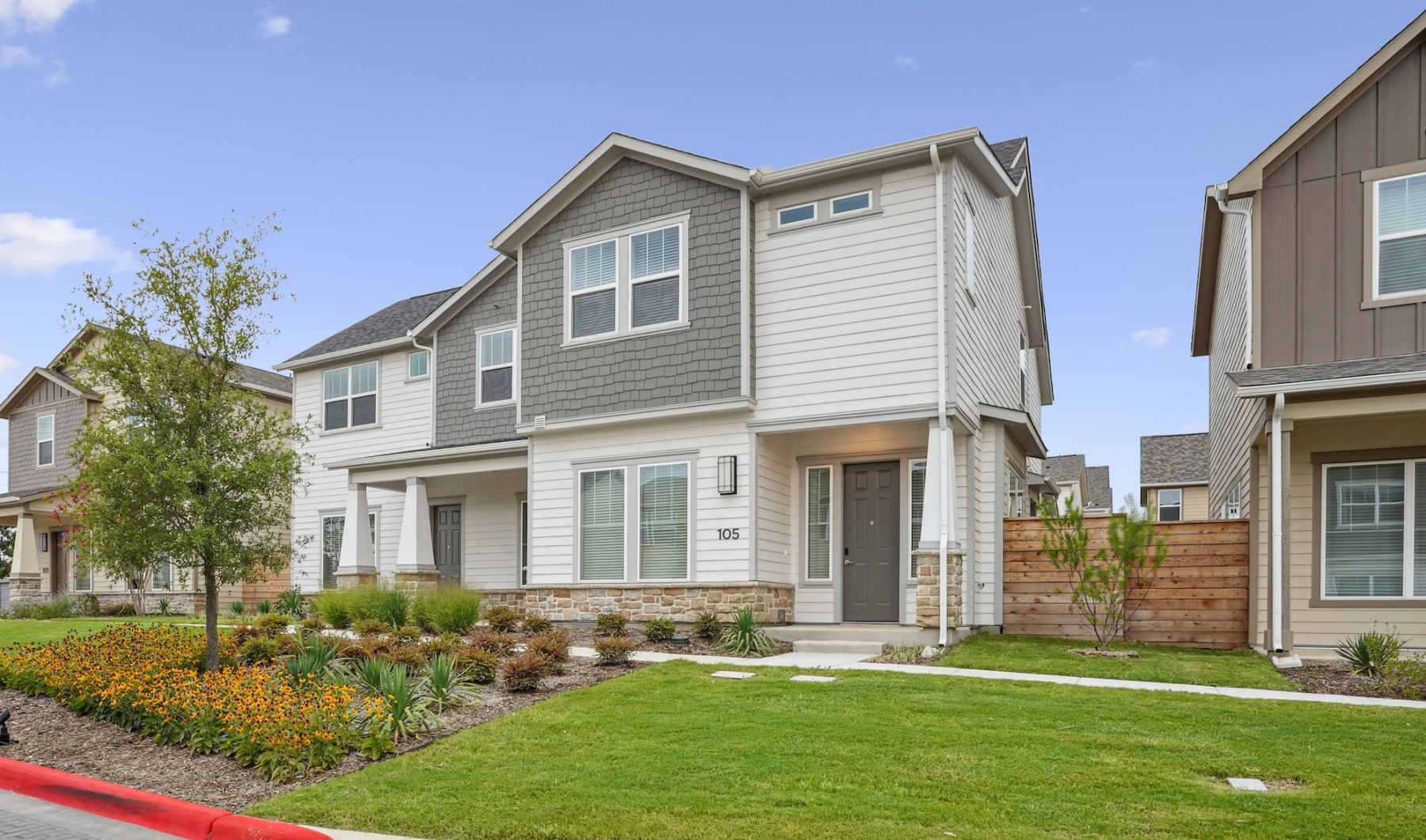 Homes for rent in Mckinney texas with attached garage and fenced in yard